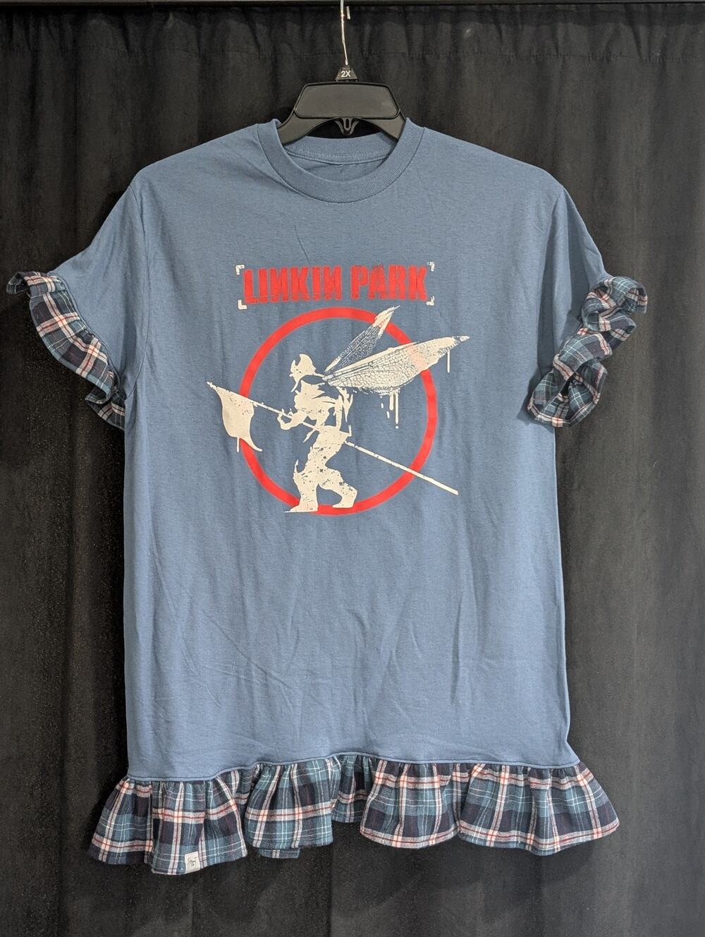 Upcycled Band Tee Dress - Linkin Park